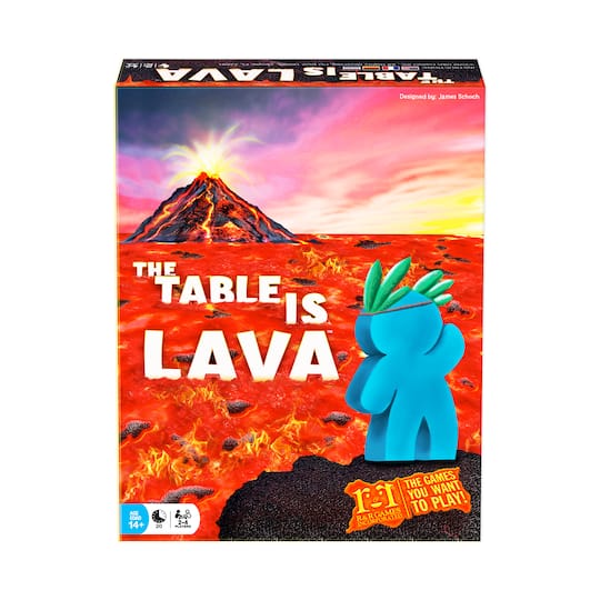 R&R Games The Table Is Lava Card Game, One Size, Multiple Colors